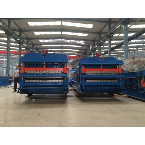 Layer Double Roof Sheet Roll Forming Machine