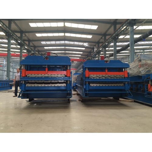 Double Layer Roof Sheet Roll Forming Machine