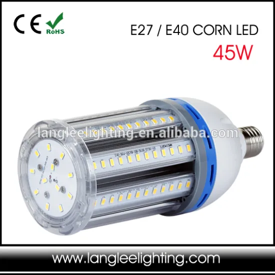 E27 Corn Aluminium+pc 90-260VAC 45w 5630SMD LED E27/E40 Lamp E40 LED