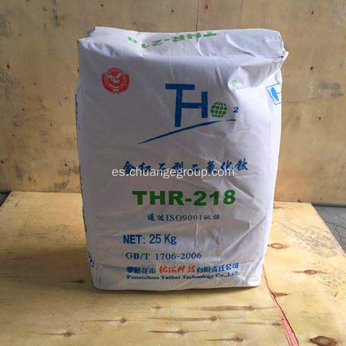 Titanio Dioxide Rutile 218 Precio