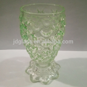 Cheap colorful or spraying fish pattern ice cream glass cup