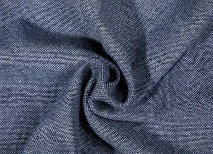 Woven woolen tweed fabric for overcoat