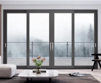 Heavy-duty balcony sliding door