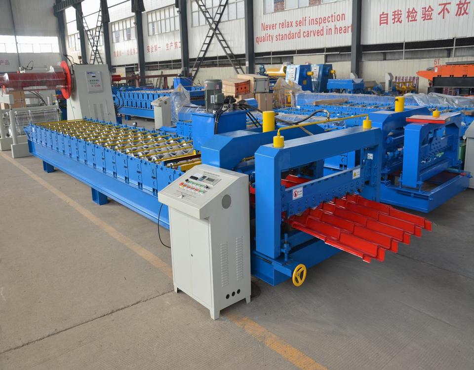 roofing glazing  tile roll forming machine