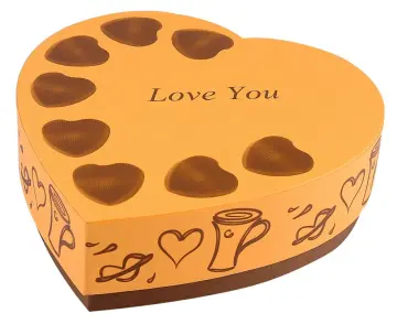 Bespoke Book And Heart Chocolate Gift Box