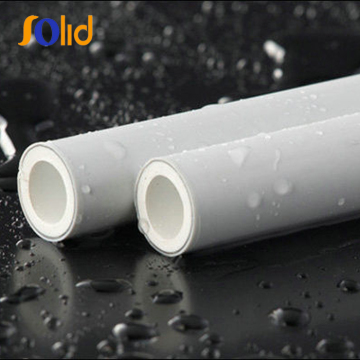 Manufacturer White Green Eco-Friendly PPR Water Pipe PN25 / PPR Water Conduit