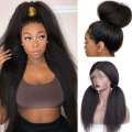 Yaki sao 360 Lace Loondal HD Bor Yough Brazilian Lace Warn Aftery Wind Wig