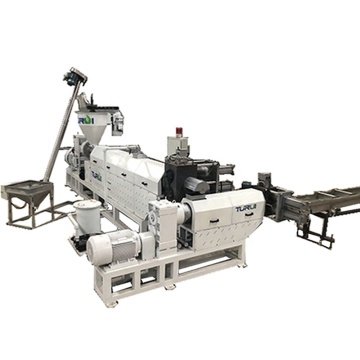 Strand Cutter Raffia Bag Washing Line Pelletizing Pelletizer Plastic Recycling Granulator Machine