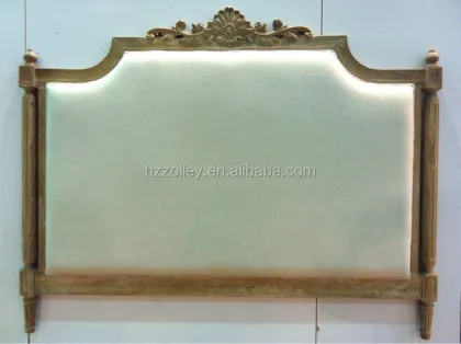Wood Carved Hotel Room Furniture Headboard