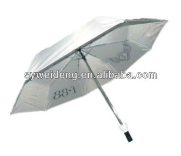 promotional 3 fold wine bottle umbrella