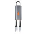 60W 4 in 1 type-c สายการชาร์จ