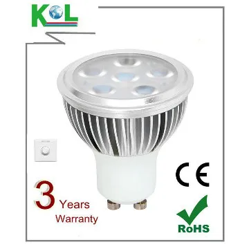 85% High Energy Saving GU10 LED Spot light equal to 50W halogen bulb