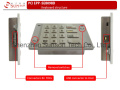 3DES PCI5.x المعتمدة لوحة دبوس مشفرة معدنية Diebold