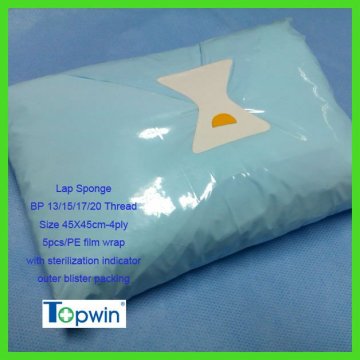 100% cotton washed sterile laparotomy sponges