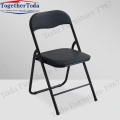 Collapsible portable metal leather hotel chair Outdoor chair