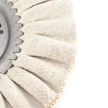white waves sisal buffing wheel