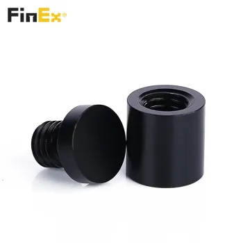 19mm 25mm Metal Wall Mounted Acrylic Glass Standoffs