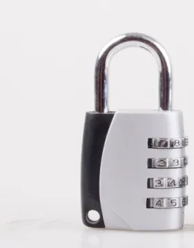 Zinc Alloy Colorful Combination Padlock