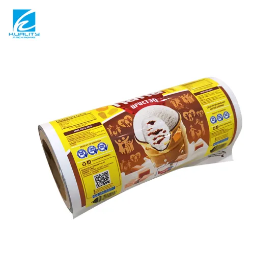 Custom Print Plastic Aluminum Foil Laminated Heat Sealable Flexible Food Packaging Roll Film
