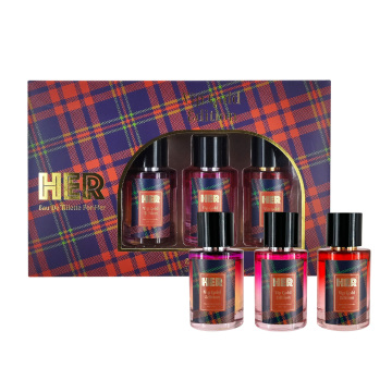 Juego de regalos de aceite de perfume de etiqueta privada de lujo - 3 x 50ml OEM/ODM