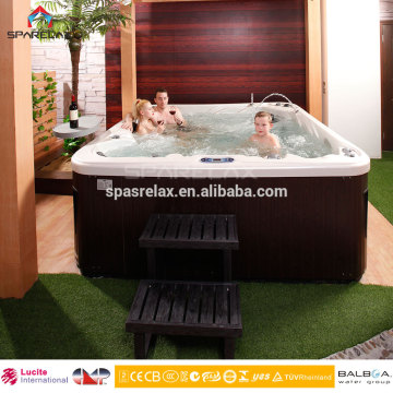 Fiberglass Pool Outdoor Spa Hot Tub Free Standing Bathtub ( S520)
