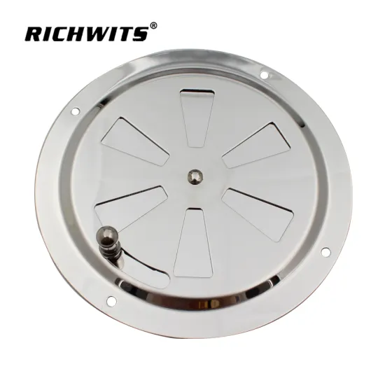 316 stainless steel round air louvered vent cover marine air louvered vents
