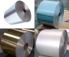 Hydrophilic Gold Aluminium Foil