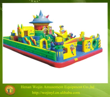 hot sale inflatable cartoon bounce house/inflatable bouncy castle moonwalk pillow bouncer