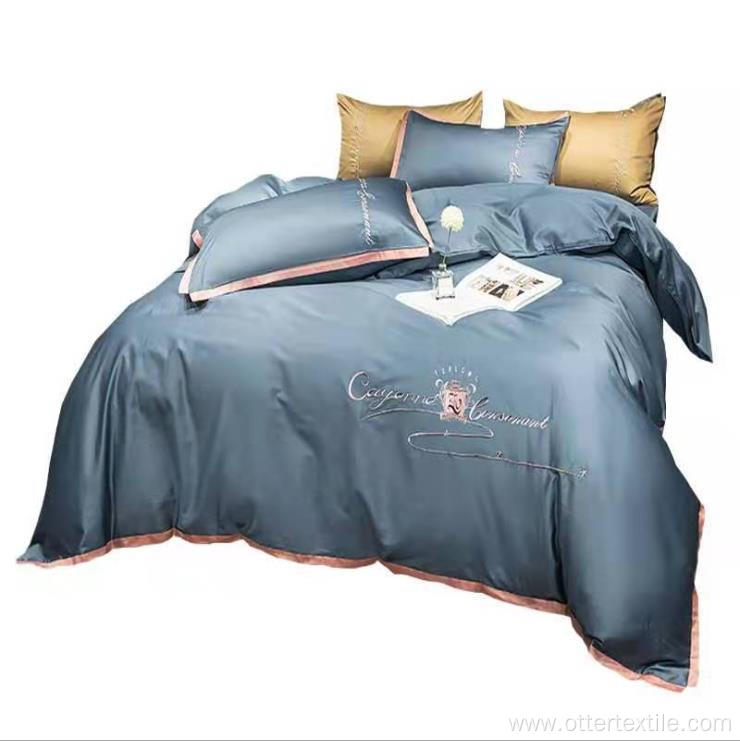 Egyptian long-staple customize 100% cotton comforter sets