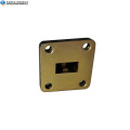 Black Oxidized Aluminum Waveguide Coax Interface