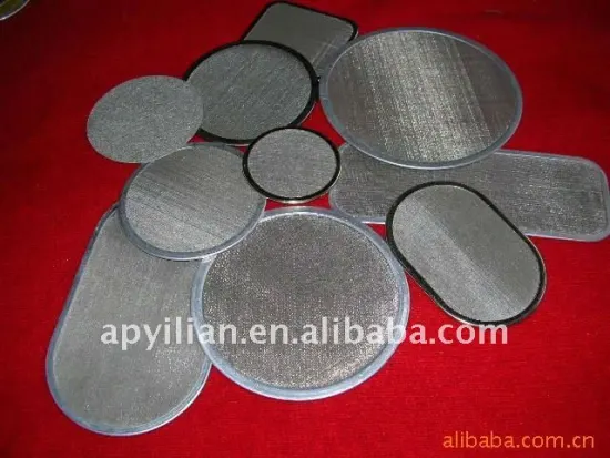 MT stainless steel filter wire mesh dics