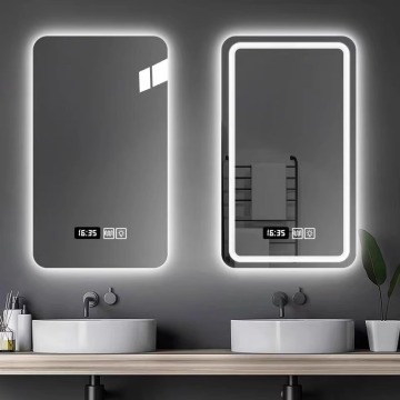 High-Definition Touch Screen Smart Mirror Washbasin Cabinet with Makeup Light