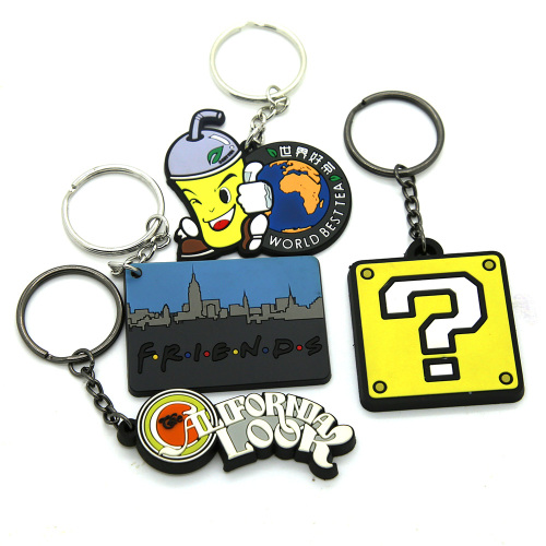 Colorful Custom ryhx fancy design keychain