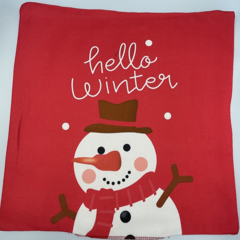 Cartoon Print Throw Pillow Cover Jpg