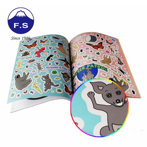 High-quality Children Cartoon Colorful Sticker Books
