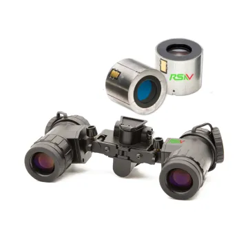Helmet-Mounted Night Vision Binoculars P43 P45 Phosphorus FOM1600
