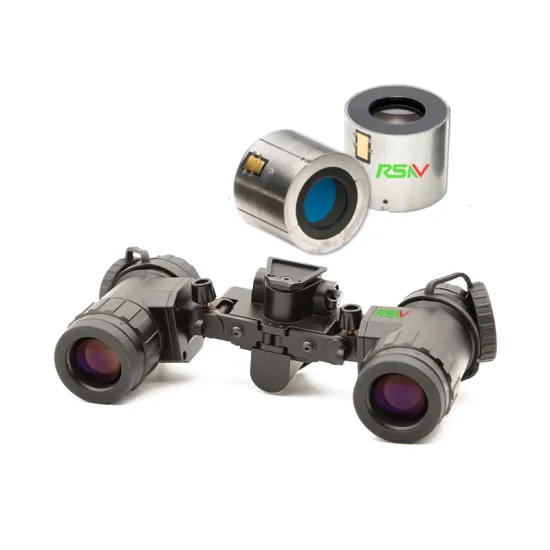 Helmet-Mounted Night Vision Binoculars P43 P45 Phosphorus FOM1600