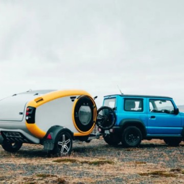 Suspension indépendante Remorque de camping-car à caravane hors route