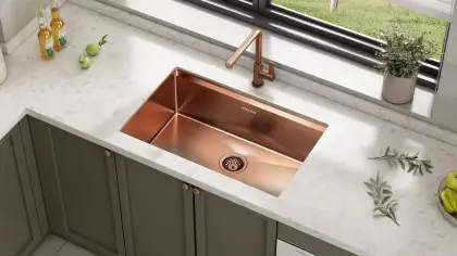 Meiao 28x18 Single Sink Undercounter Kitchen Sink