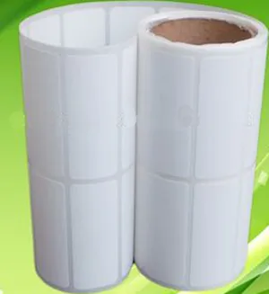 2015hot sell adhesive blank eggshell sticker roll