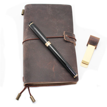 Boshiho Handmade Medium Vintage Leather Journal Diary