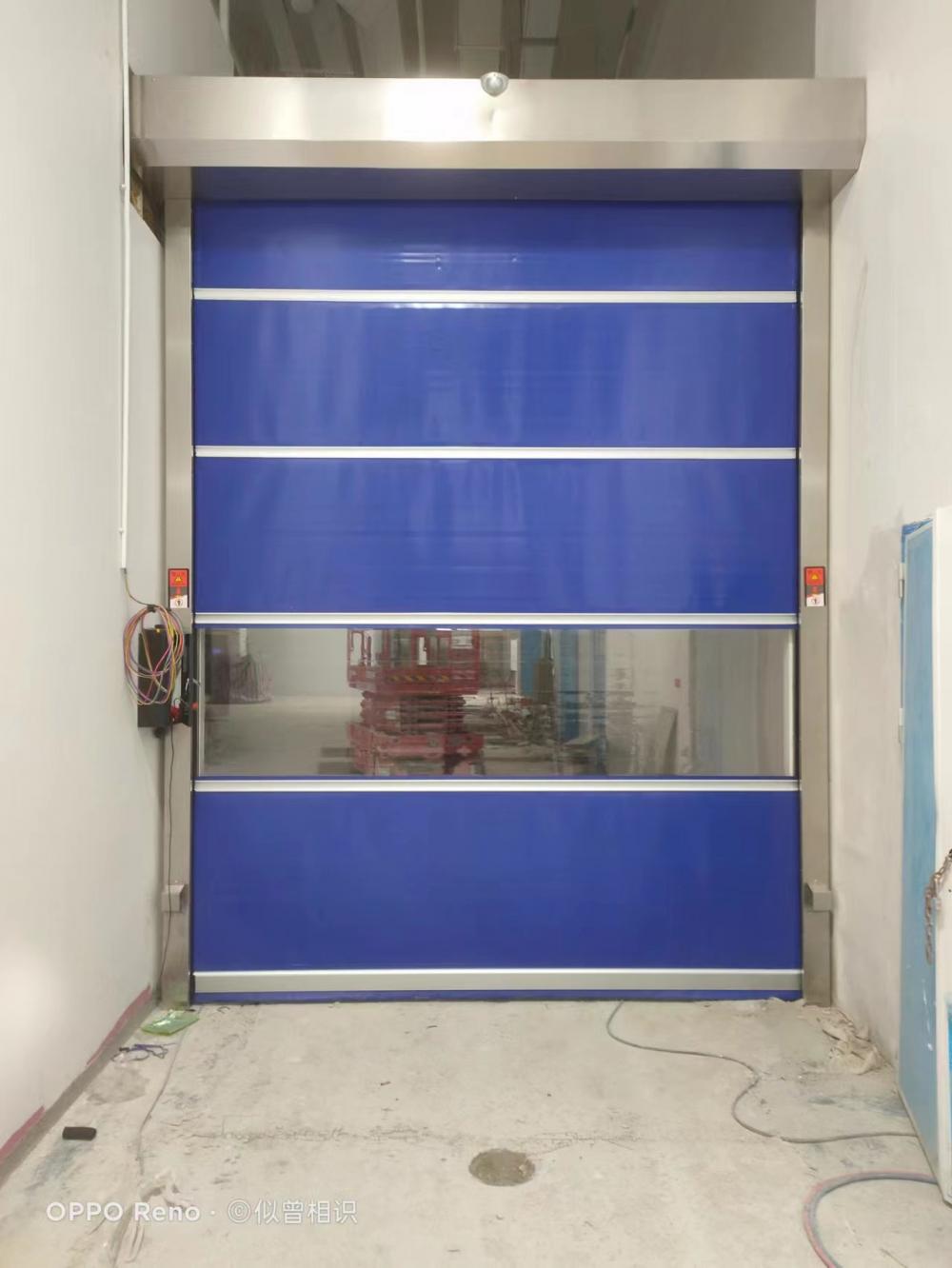 Industrial PVC Fabric rapid roller shutter door