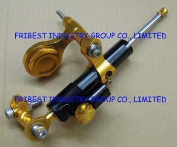 Motorcycle Steering Damper for YZF R6 06-07 R6 08-11 black and gold