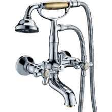 Chrome Bres Cawod Llaw Bathtub Ystafell Ymolchi