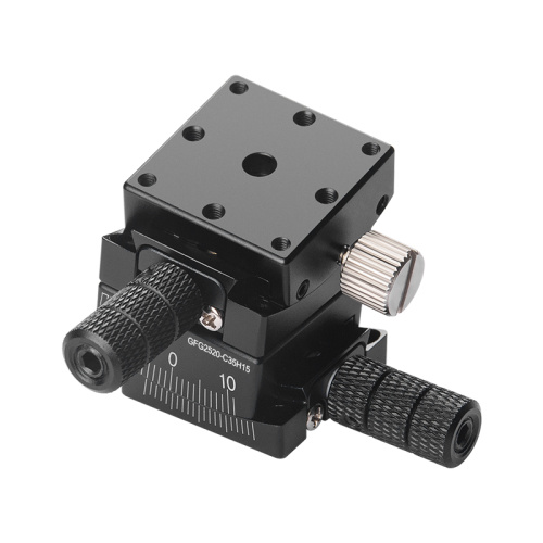 Vysoce přesný ruční goniometr osy XY 25 mm