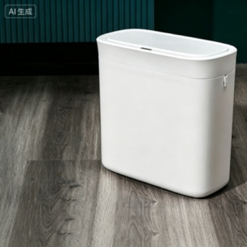 Electric Sensor Waste Bin for Bathroom with Smart Lid Mechanism