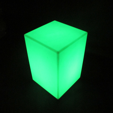 Led Light Up Meubles d&#39;extérieur Led Cube Chair