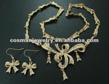 african gold plating jewelry set