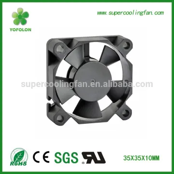 35x35x10mm DC brushless fan 12V cooling fan small 5V toyon cooling fan