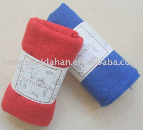 Disposable duster cloth with double side velvet